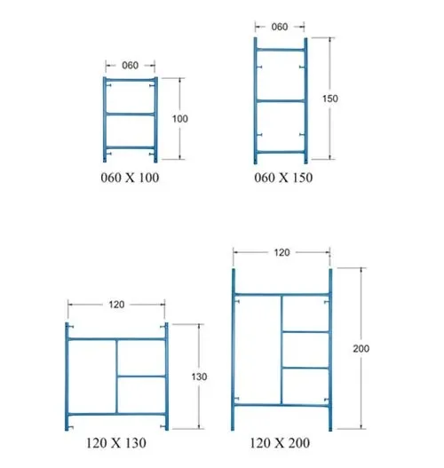 Locação de quadros para andaimes